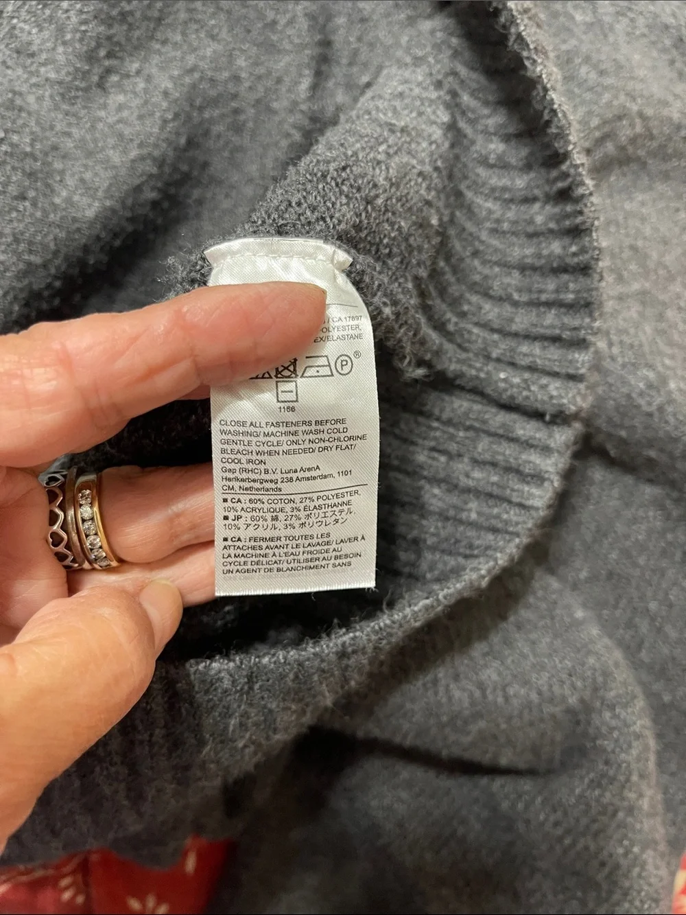Banana Republic Men's Gray Sweater